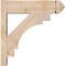 Ekena Millwork Merced Smooth Arts and Crafts Outlooker, Douglas Fir, 5 1/2"W x 18"D x 18"H OUT06X18X18MRC03SDF - alternate 3